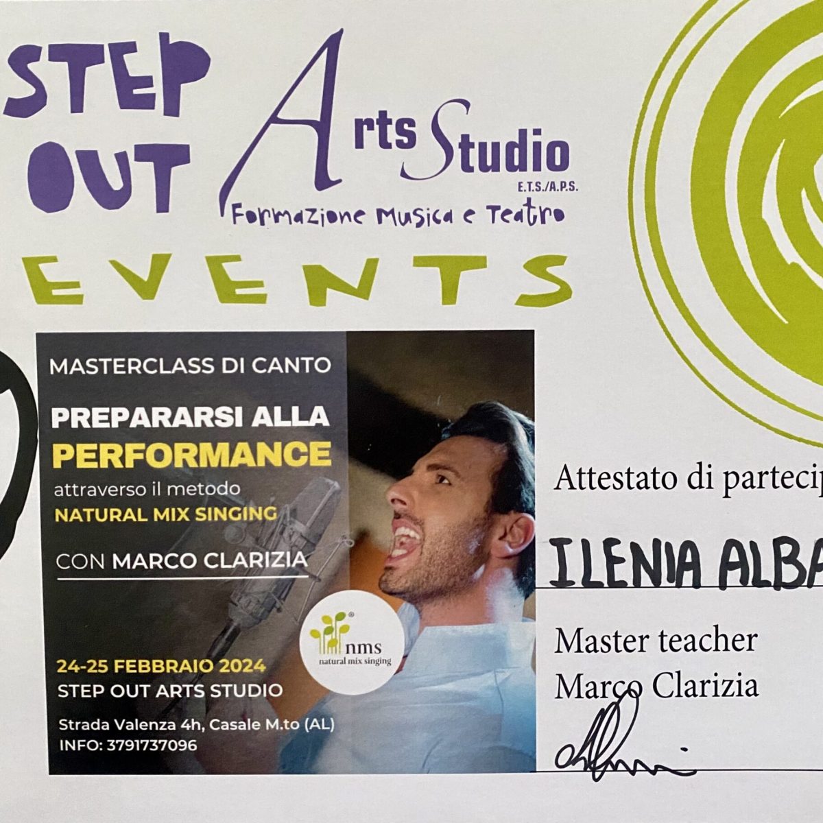 “Prepararsi alla Performance”